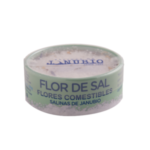 Flor de Sal Marina con Flores Comestibles – 60g (bote redondo)