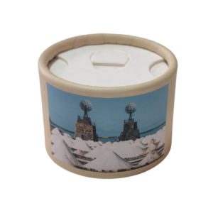 Salero Redondo de Sal Marina Fina de Mesa – 90g